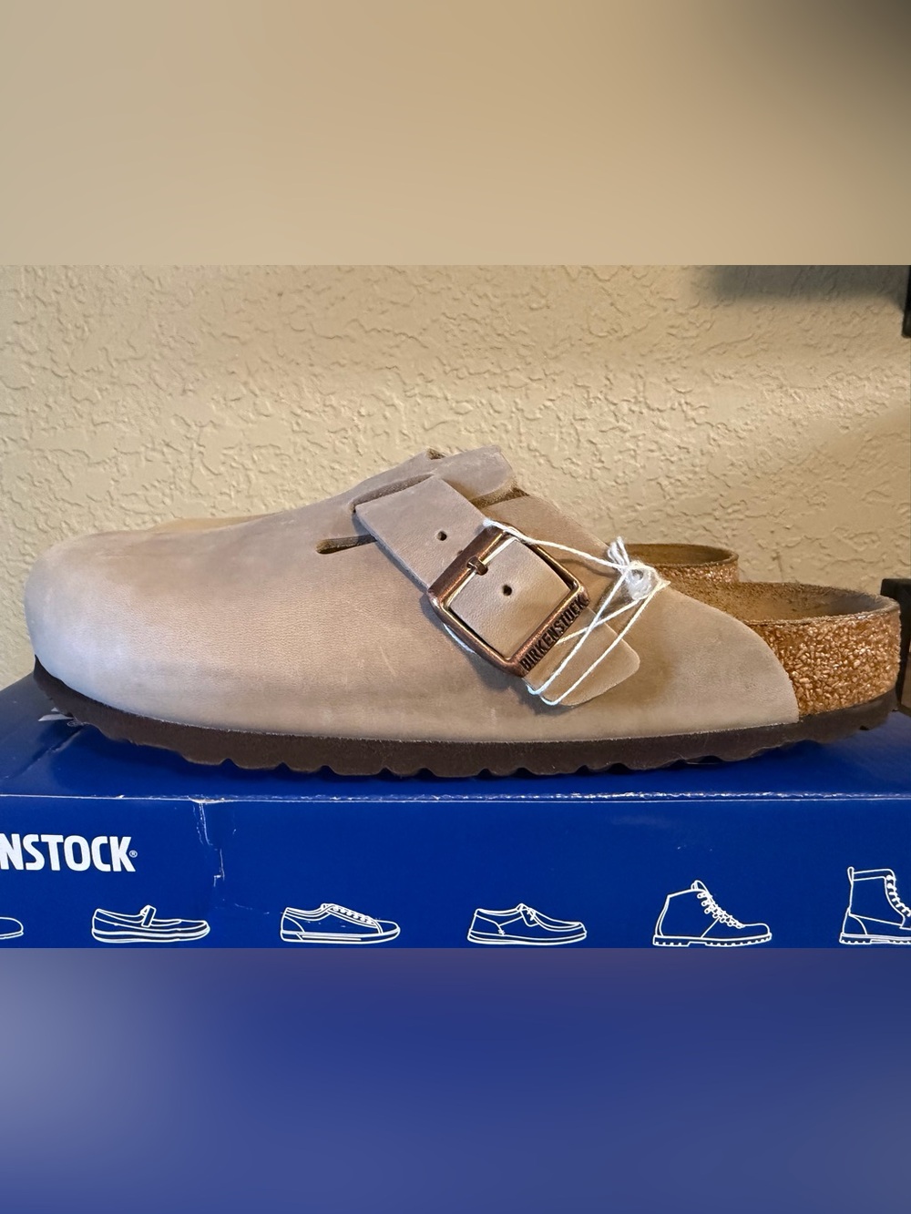 Birkenstock  Boston Clog with Metal Buckle